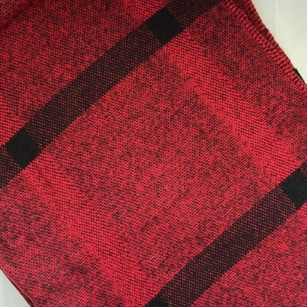 NEW!!! Athleta Lizette Red/Black Reversible Scarf